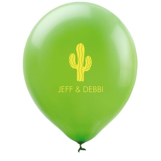 Desert Cactus Latex Balloons